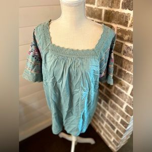 Embroidered Top